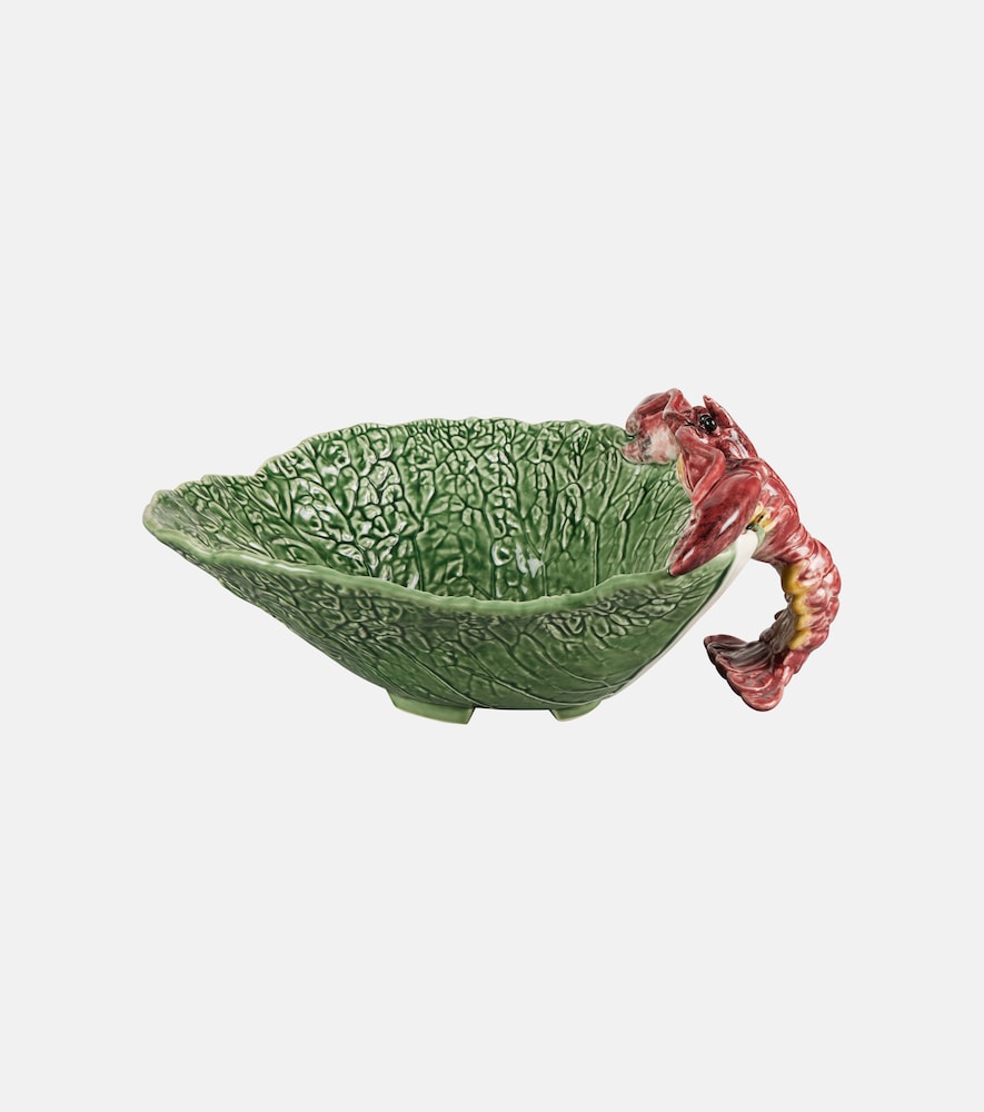 Bordallo Pinheiro Cabbage With Lobsters salad bowl