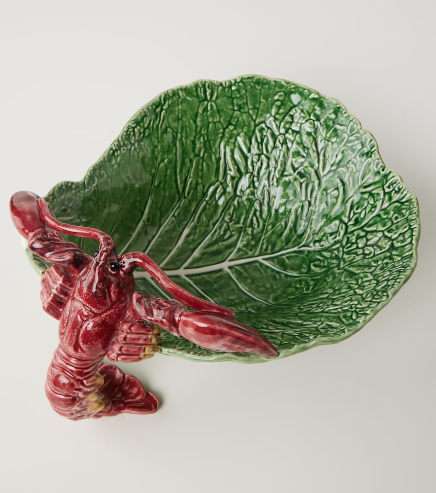  Bordallo Pinheiro Bordallo Pinheiro Cabbage With Lobsters Salad Bowl 