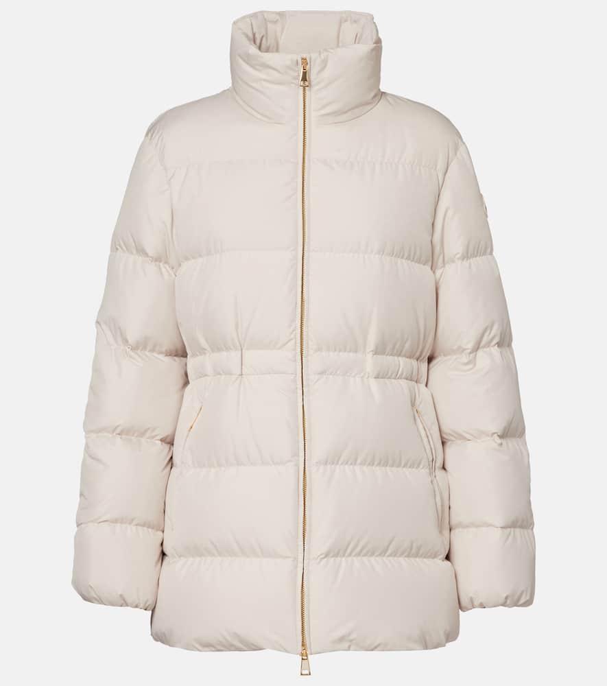 Moncler Brossette Down Puffer Jacket In White