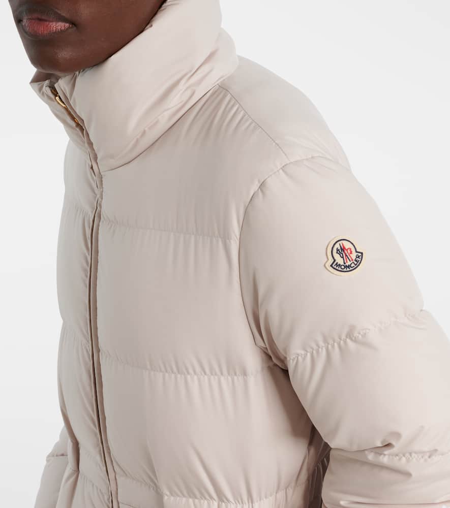Moncler Brossette Down Puffer Jacket In White