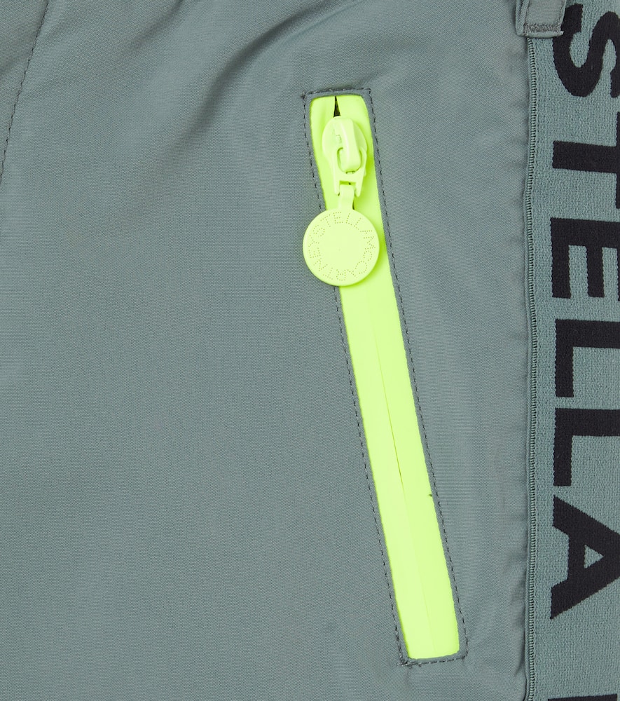 Stella Mccartney Printed Ski Pants In Green