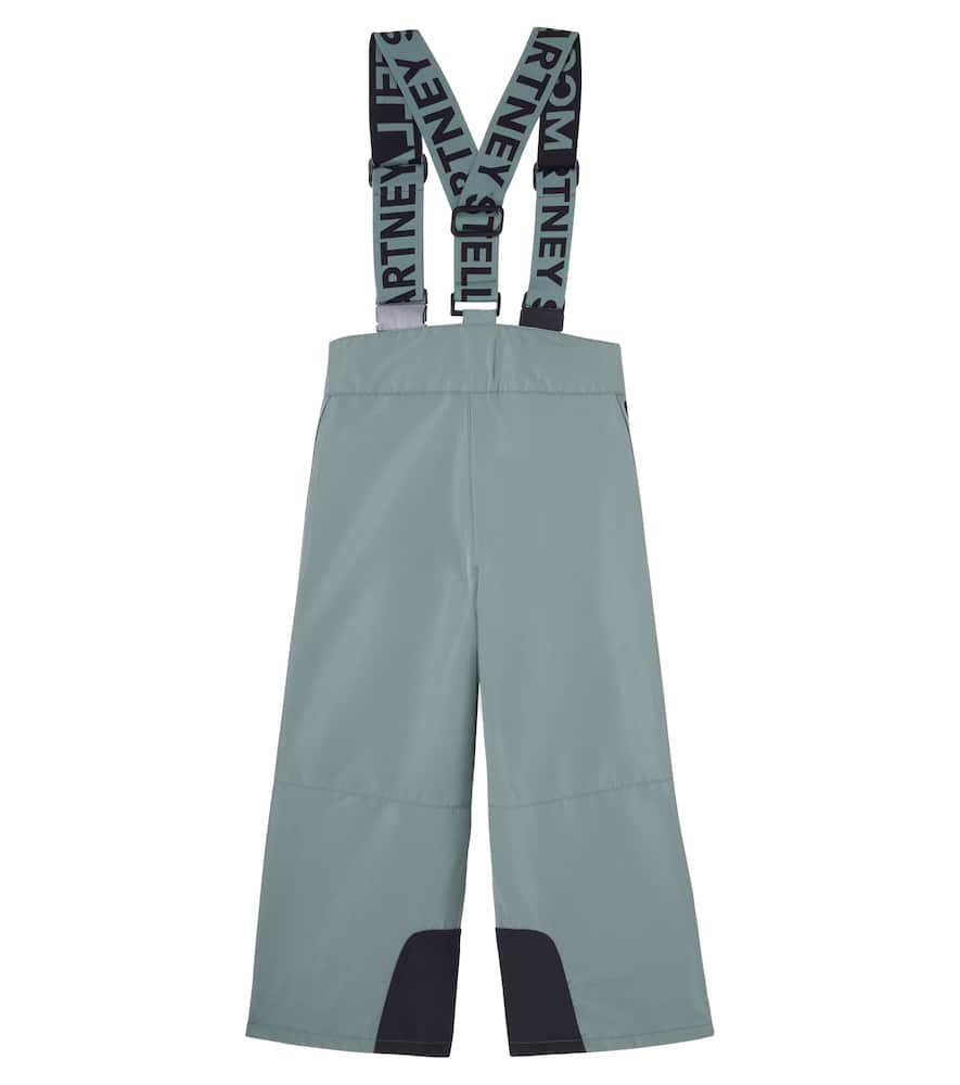 Stella Mccartney Printed Ski Pants In Green