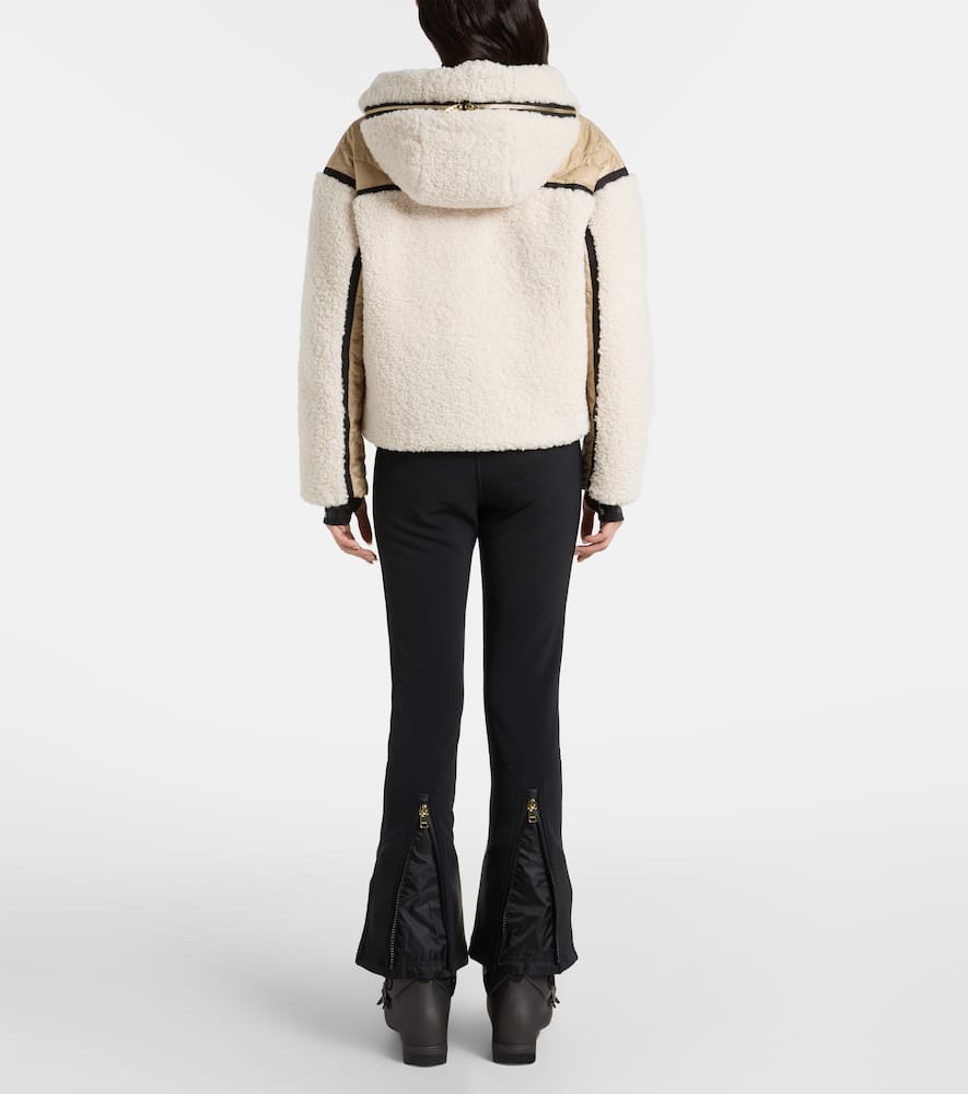 Bogner Korad Hooded Down Ski Jacket In Gray
