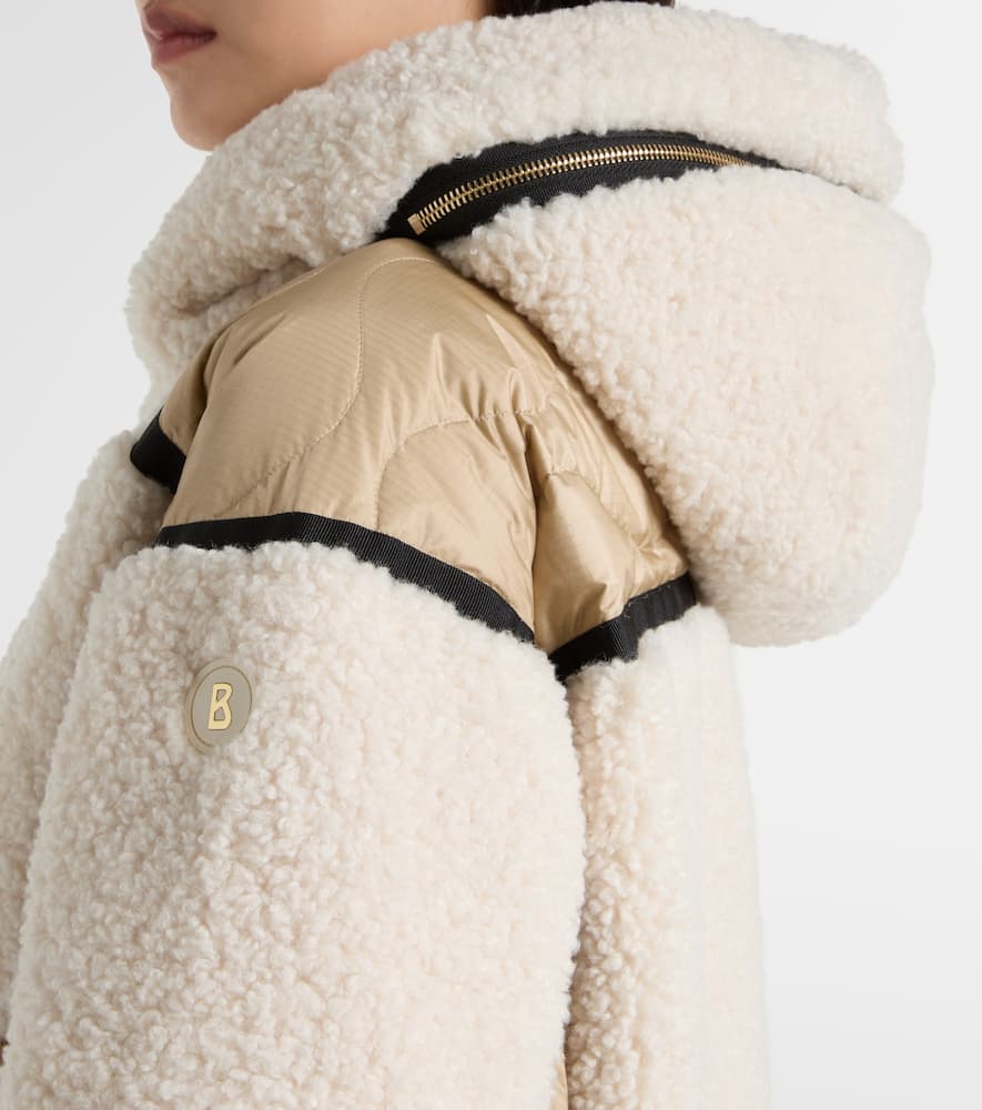 Bogner Korad Hooded Down Ski Jacket In Gray