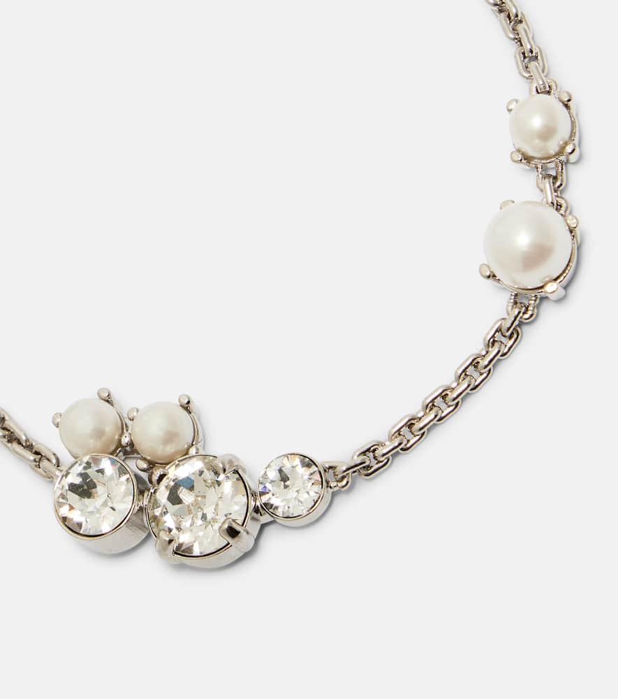 Givenchy Embellished Bracelet In Silver