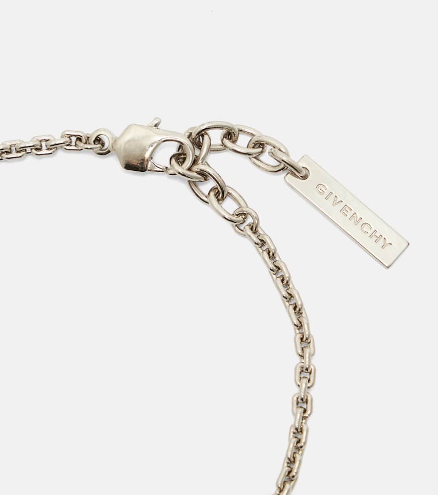 Givenchy Embellished Bracelet In Silver
