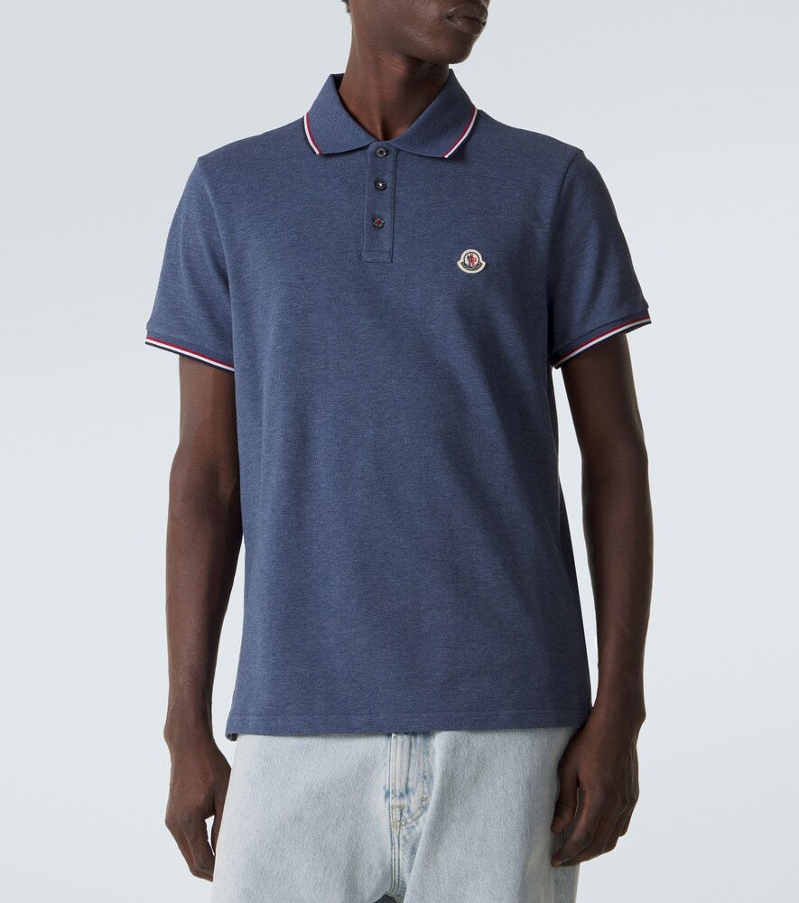  Moncler Moncler Polohemd Aus Baumwoll-piqué 
