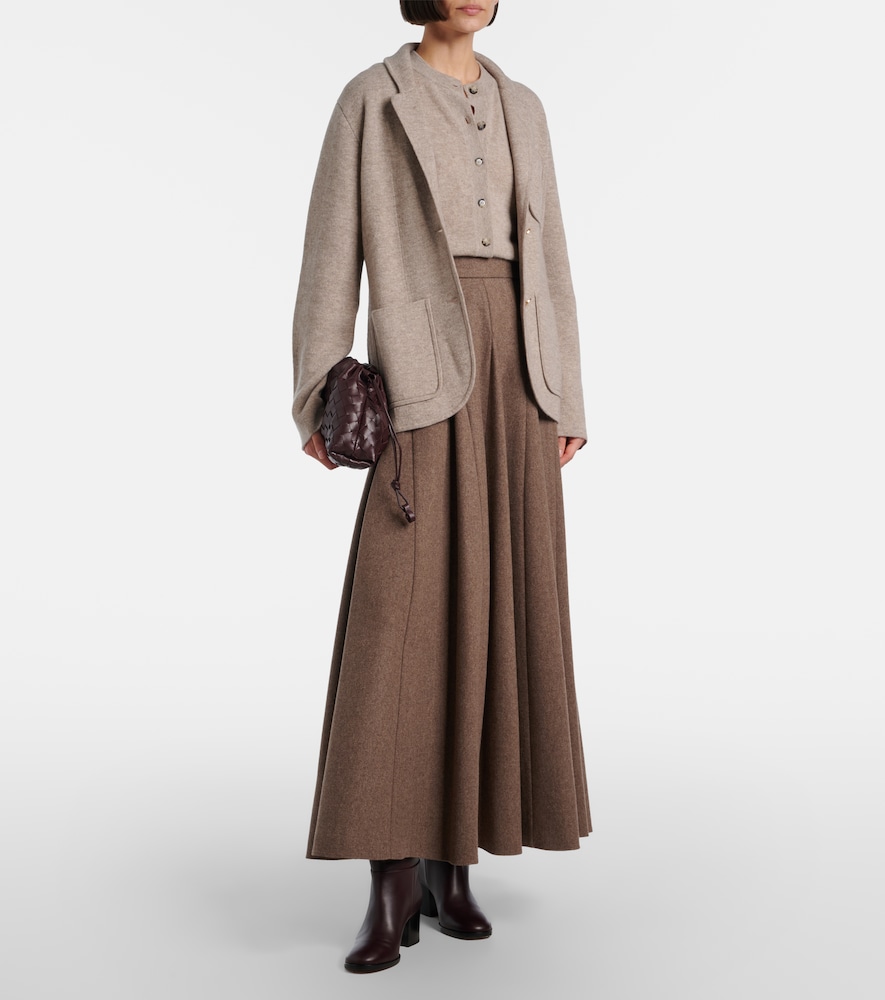 Jardin des Orangers Wool and cashmere blazer