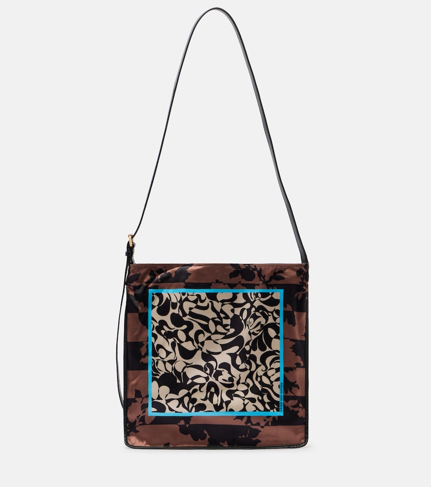 Dries Van Noten Dries Van Noten Small printed satin shoulder bag　ドリス ヴァン ノッテン スモール プリント サテン ショルダーバッグ