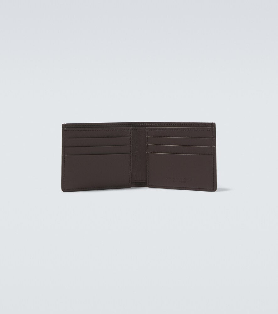 Brunello Cucinelli Brunello Cucinelli Leather Bi-fold Wallet 