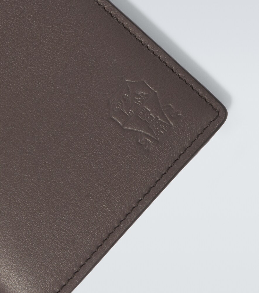  Brunello Cucinelli Brunello Cucinelli Leather Bi-fold Wallet 