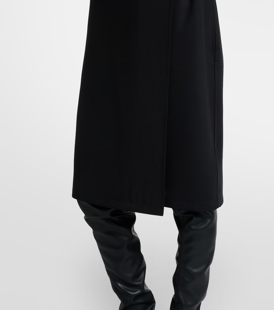 Burberry Burberry Wickelkleid Aus Wolle 