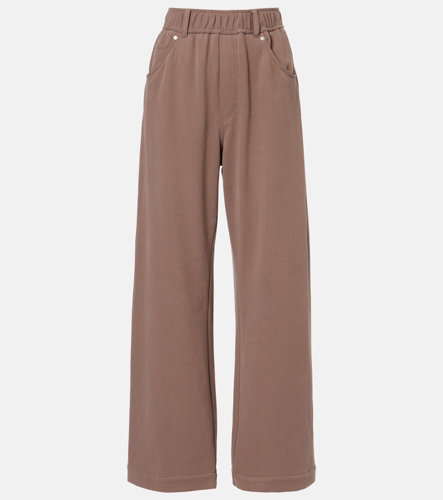 Brunello Cucinelli Women's Brown Cotton Sweatpants UK Size 16 - Mytheresa