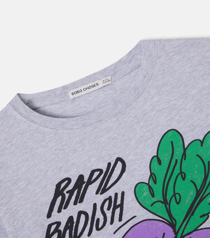  Bobo Choses Bobo Choses Longsleeve Rapid Radish Aus Baumwoll-jersey 