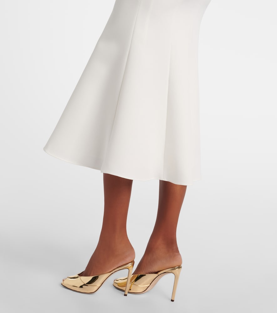  Roland Mouret Roland Mouret Crãªpe Midi Skirt 