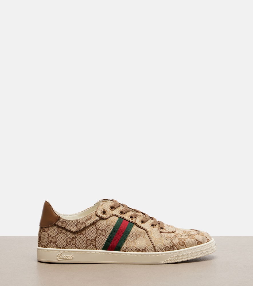  Gucci Gucci Sneakers Stretch Gg Aus Canvas 