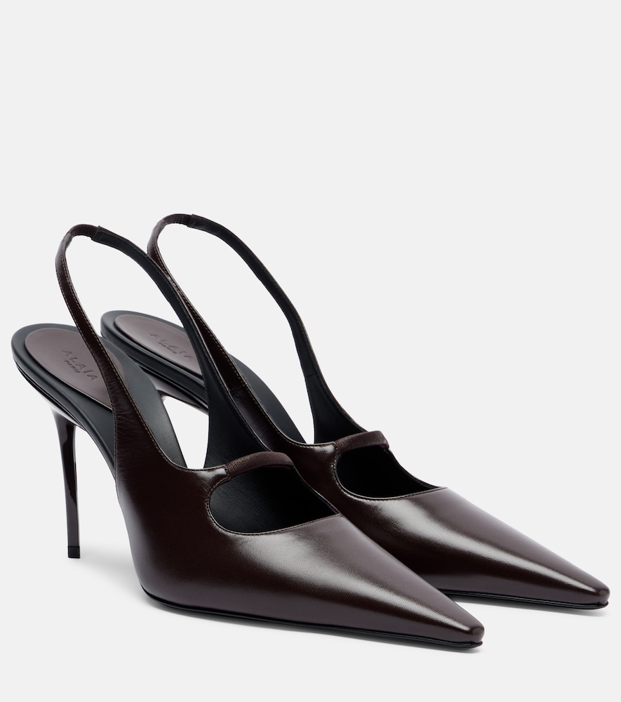 Alaïa Slingback-Pumps Drop aus Leder