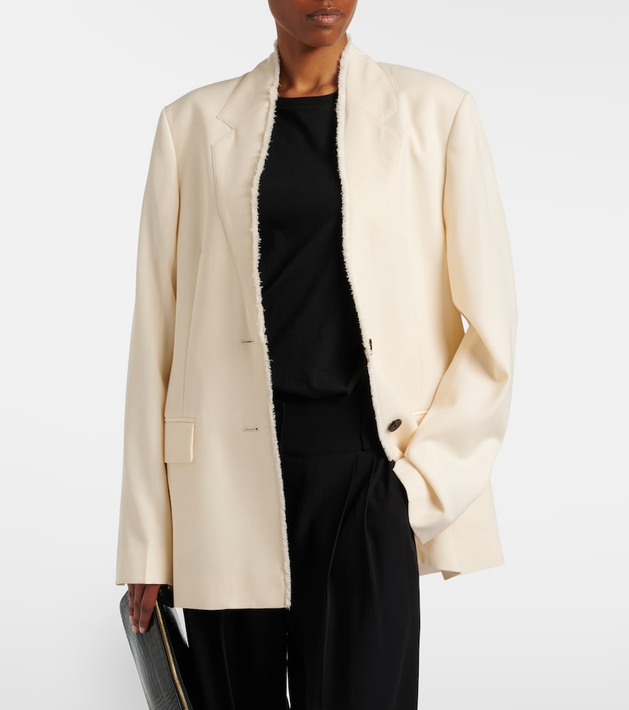 Toteme Distressed wool blazer