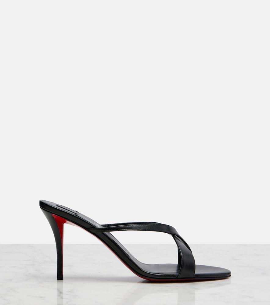 Christian Louboutin Christian Louboutin Mulazee Leather Mules 
