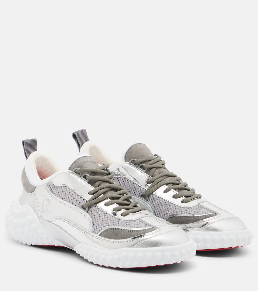 Christian Louboutin Mara suede and mesh sneakers | Thumbnail 7 Christian Louboutin Mara suede and mesh sneakers | Thumbnail 7
