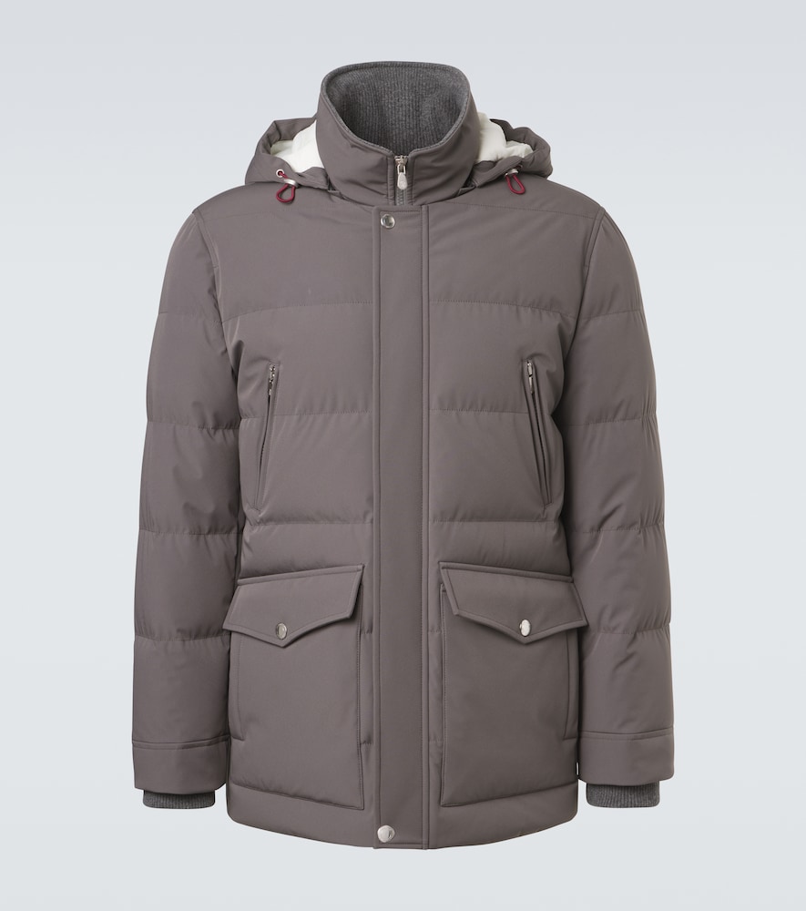 Brunello Cucinelli Hooded Down Jacket - Image 3