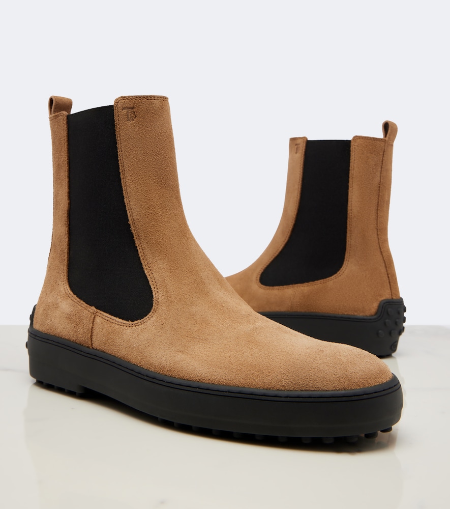 Suede Chelsea Boots