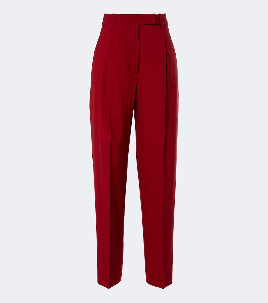 Róhe Pantalon fuselé en laine vierge