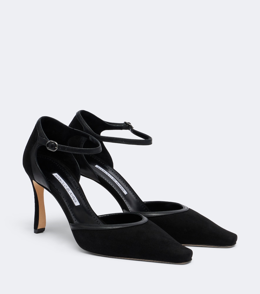 Pumps Armelia in suede con pelle