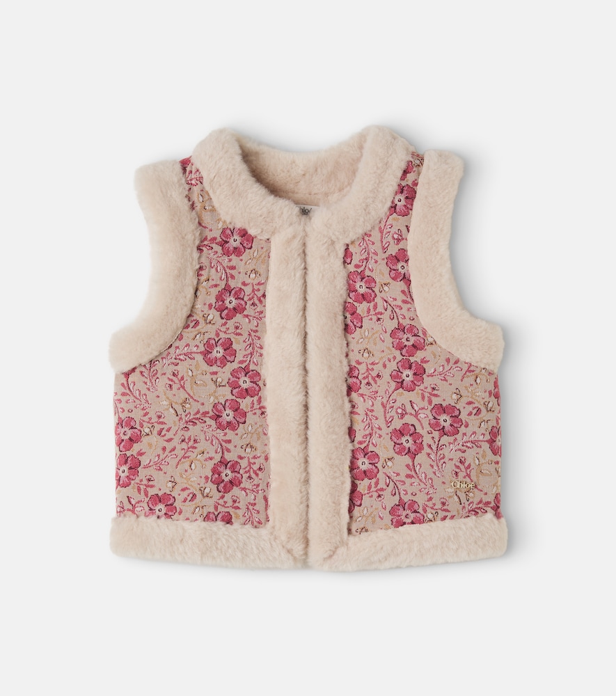 Chloé Kids Weste aus Jacquard