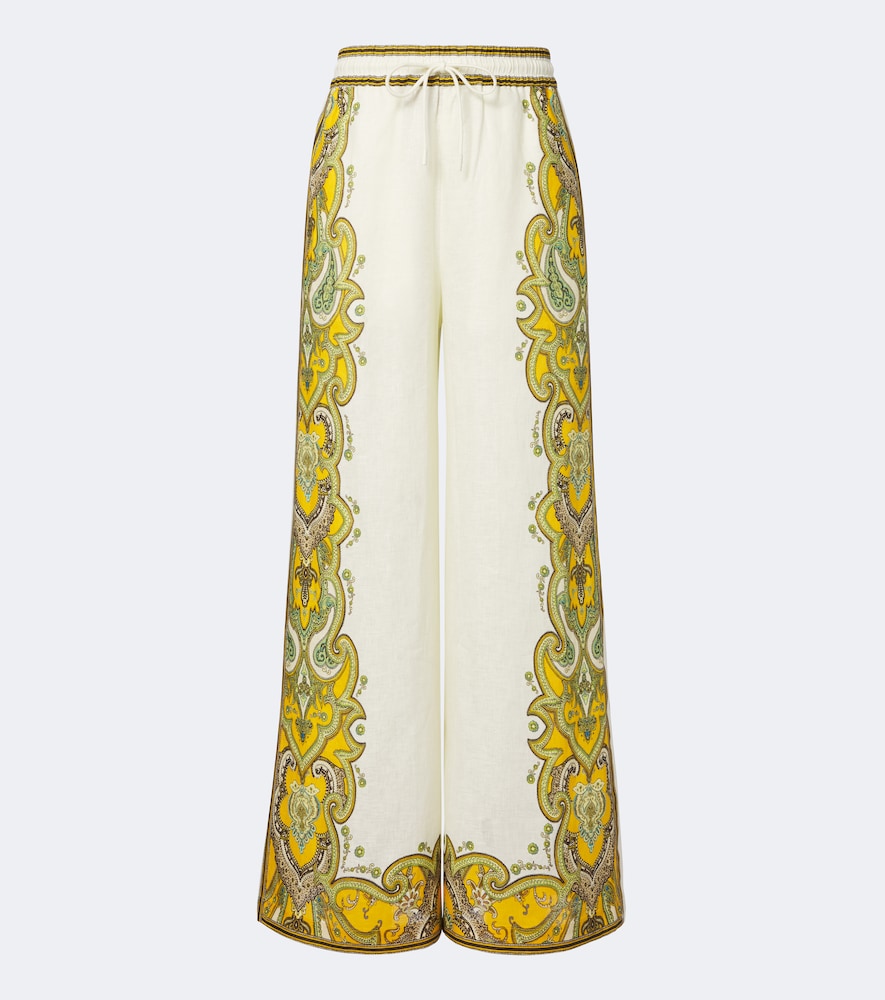 Almais Pantalon ample Porter en lin imprim 360 €