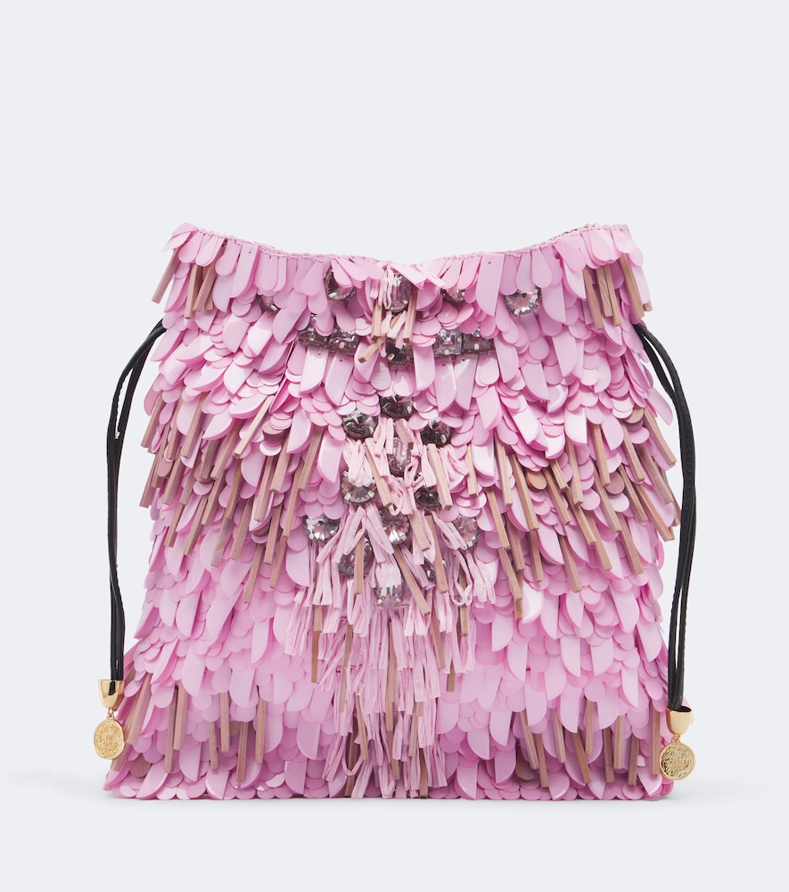 Verzierte Clutch Dustbag