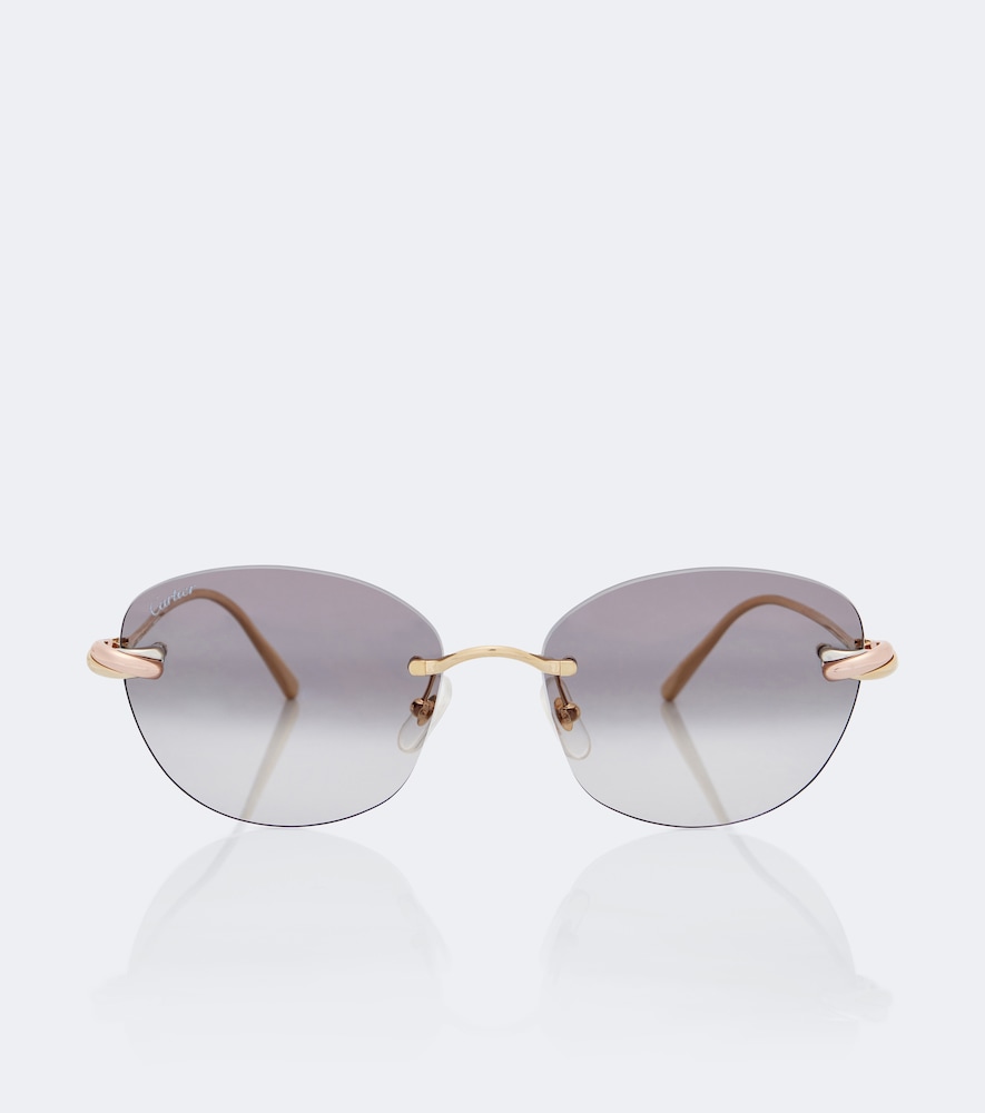 Runde Sonnenbrille Trinity De Cartier