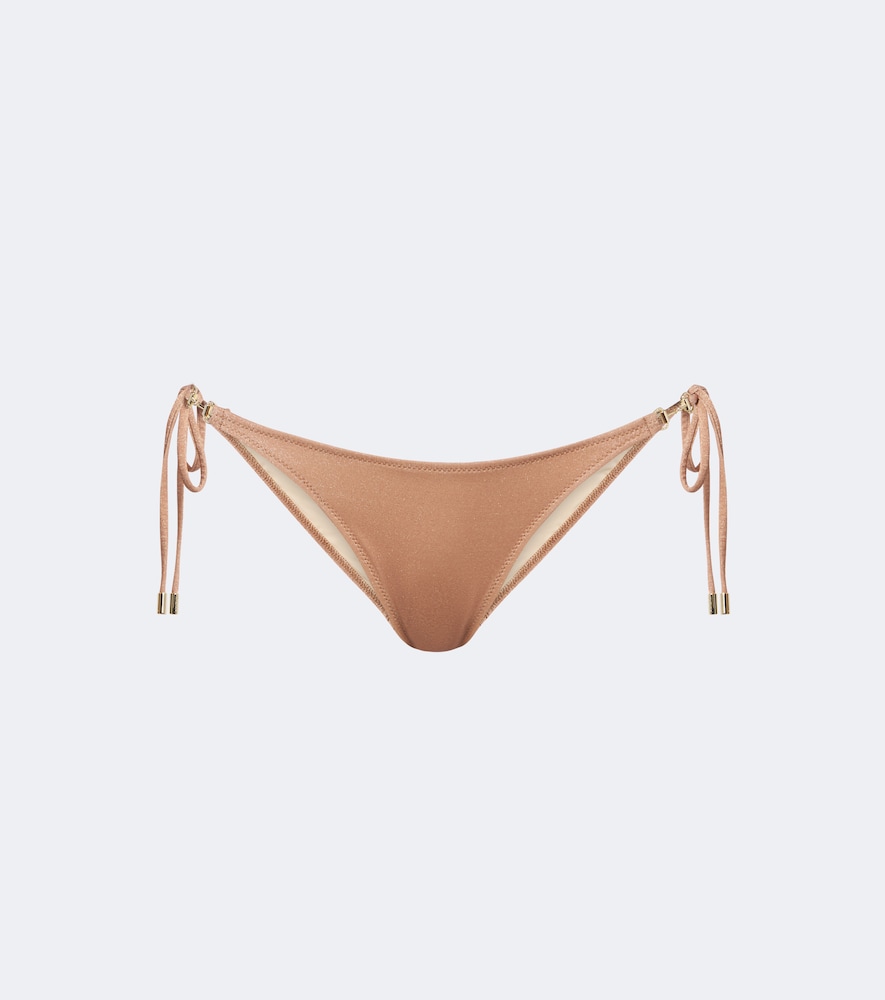 Bikini-Höschen Menorca aus Lamé