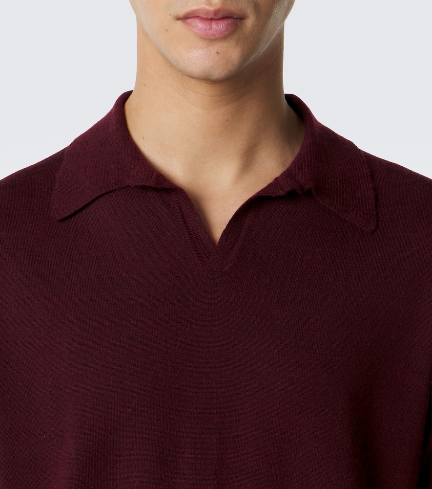 David Cashmere And Polo Shirt