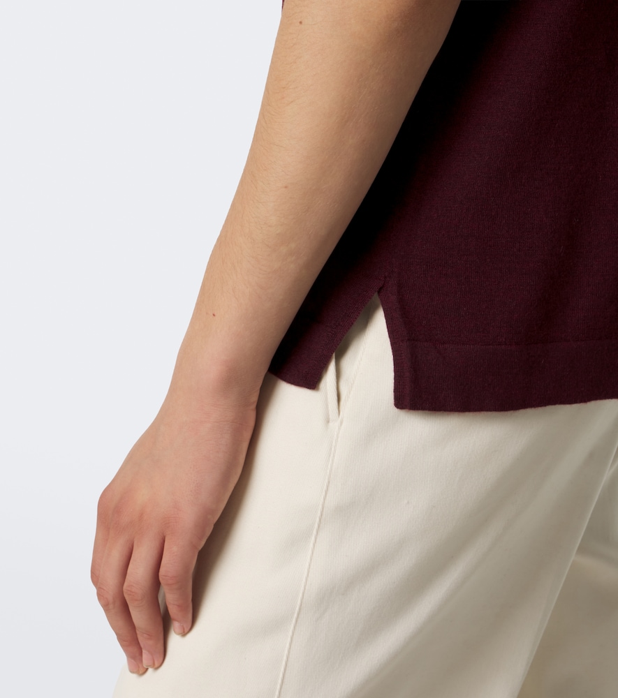 David Cashmere And Polo Shirt