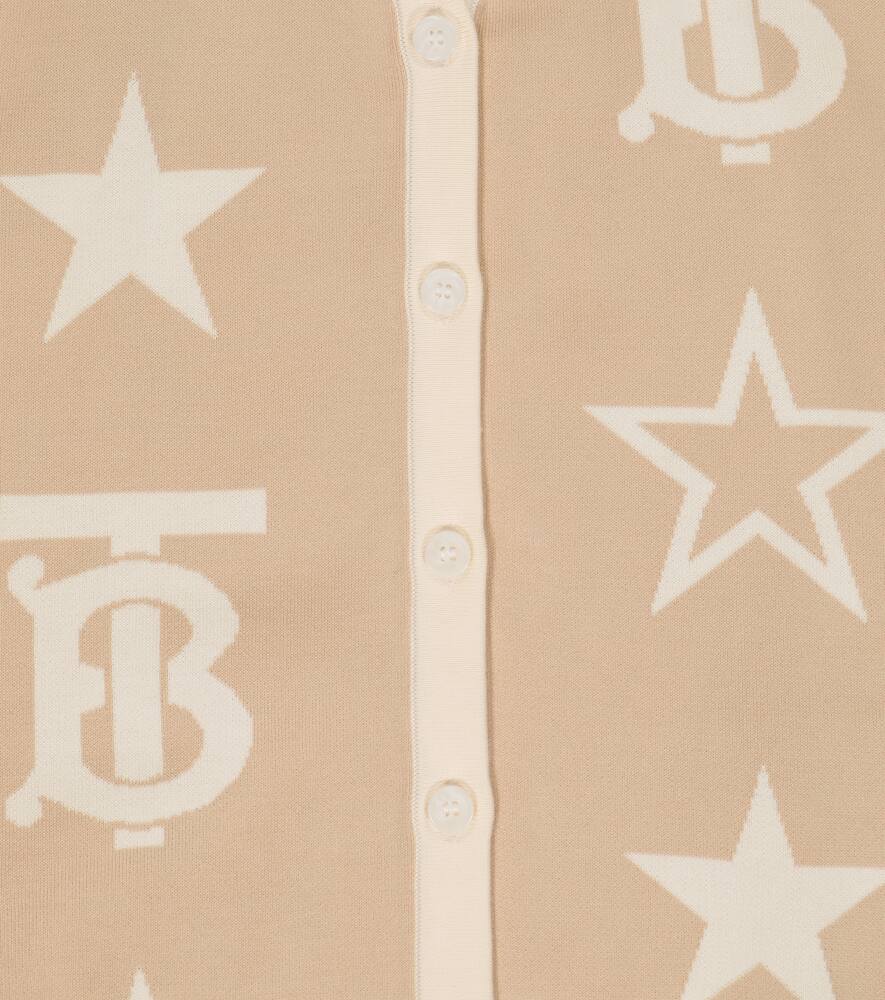 BURBERRY MONOGRAM棉质混纺开衫