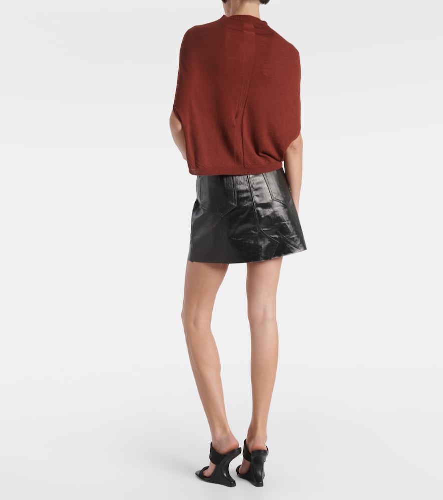  Rick Owens Rick Owens Top Aus Schurwolle 