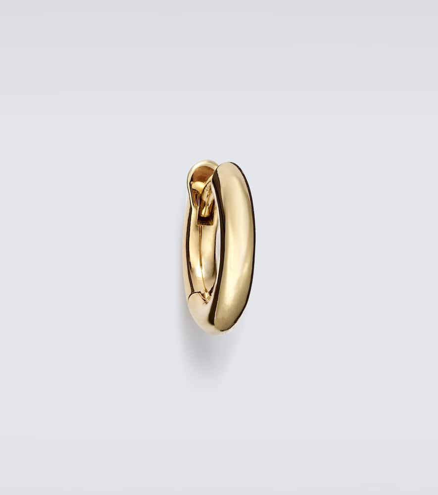 Micro Hoop Mini 18kt gold single earring