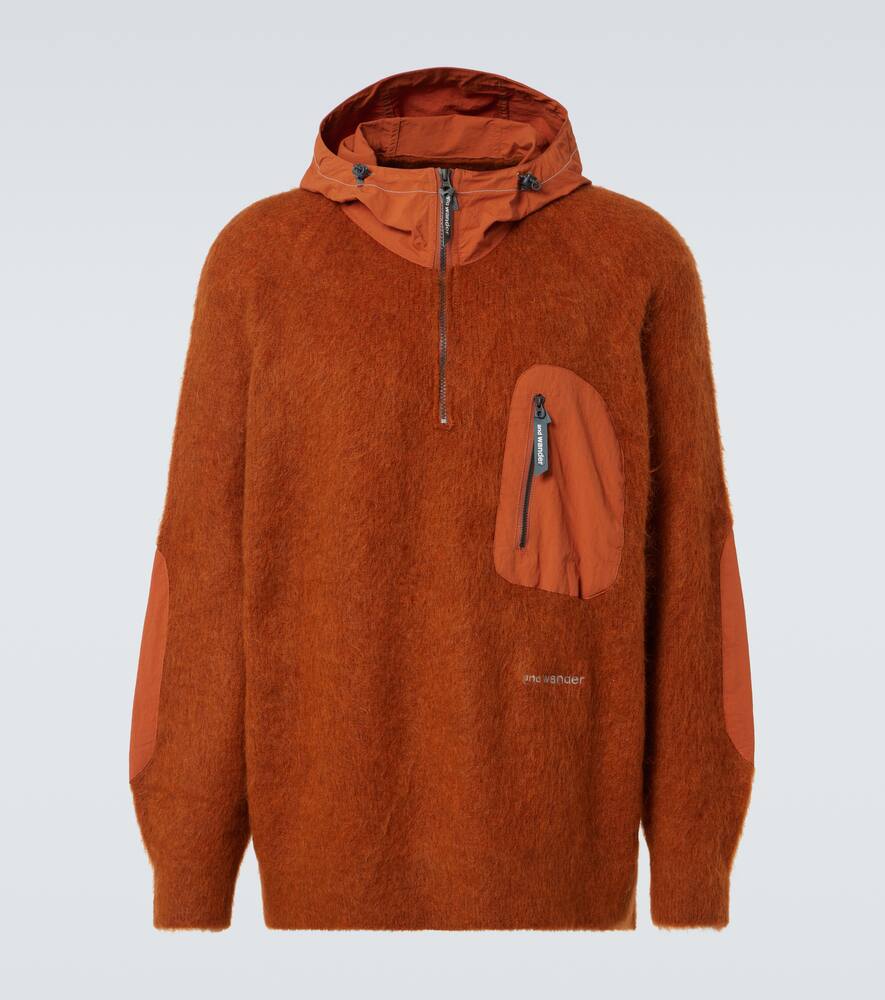 And Wander Brushed hoodie