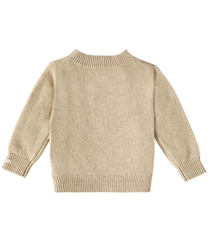  Donsje Donsje Baby Pullover Denn Bear Aus Wolle 