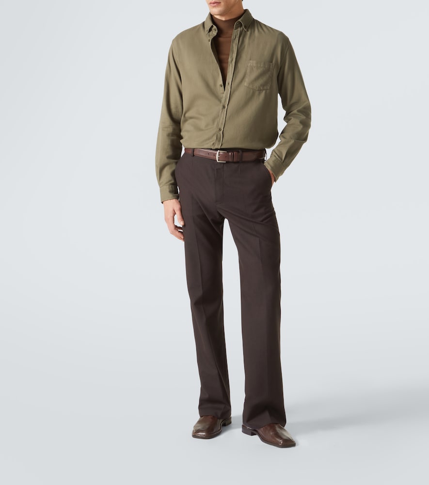  Sunspel Sunspel Cotton Flannel Shirt 