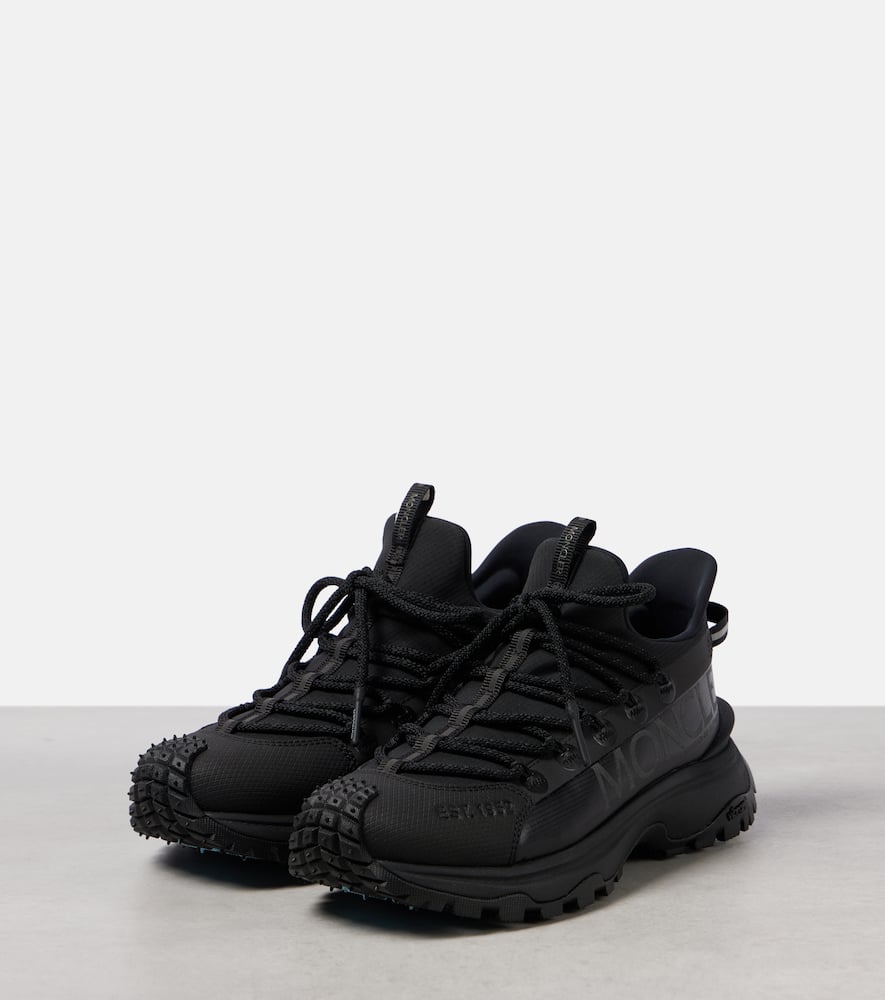 Shop Moncler Trailgrip Lite2 Low-top Sneakers In Nero
