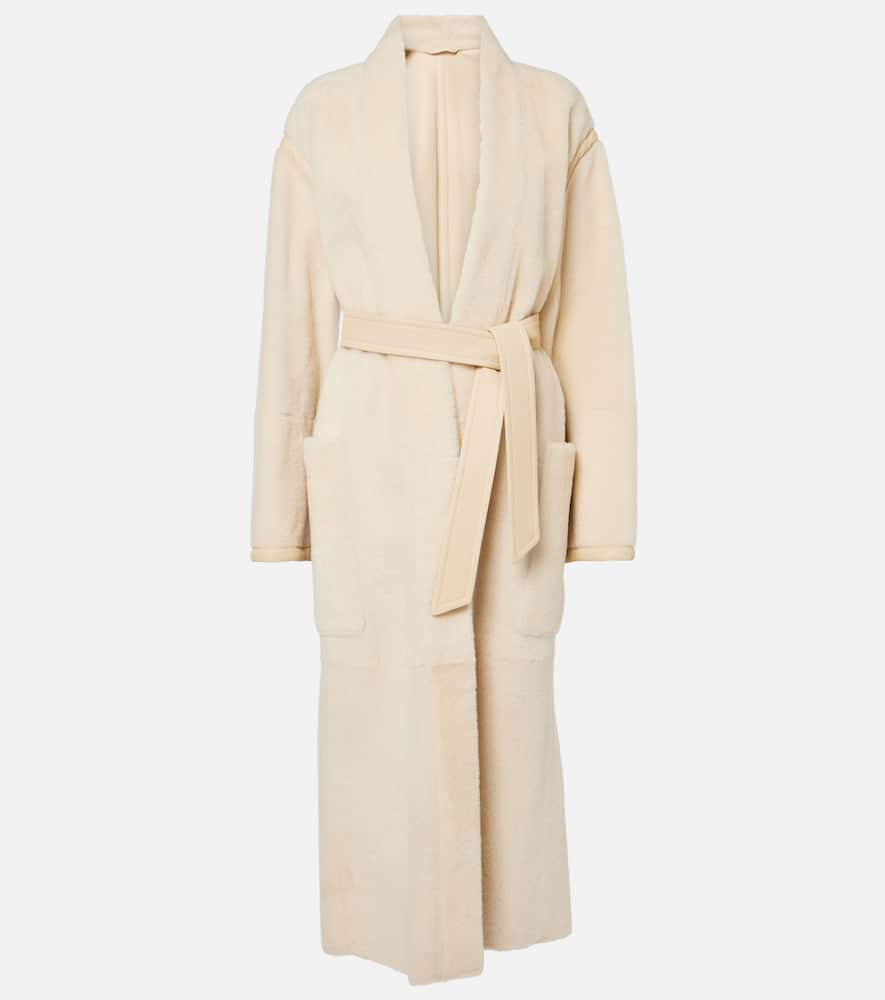 MAX MARA GLASSA SHEARLING COAT