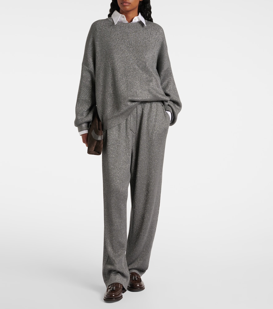  Brunello Cucinelli Brunello Cucinelli Pullover Aus Einem Baumwollgemisch 