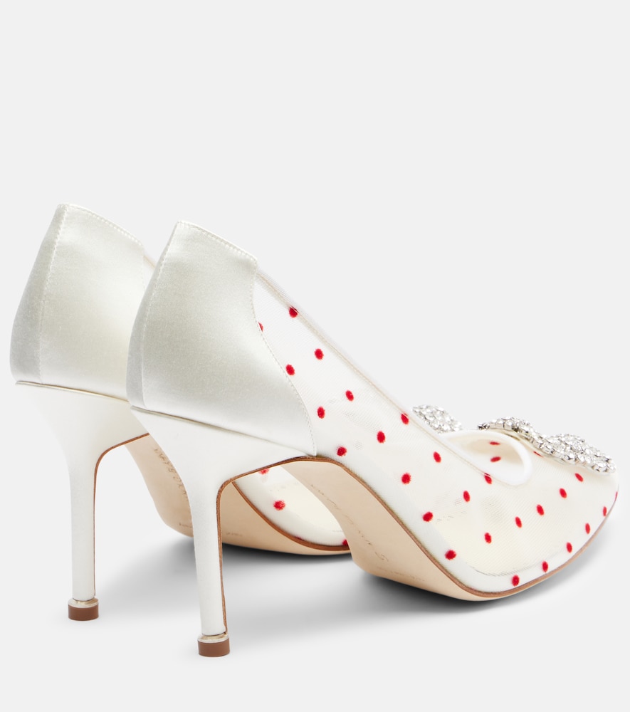 Manolo Blahnik Manolo Blahnik Pumps Hangisi 90 Mit Kristallen 