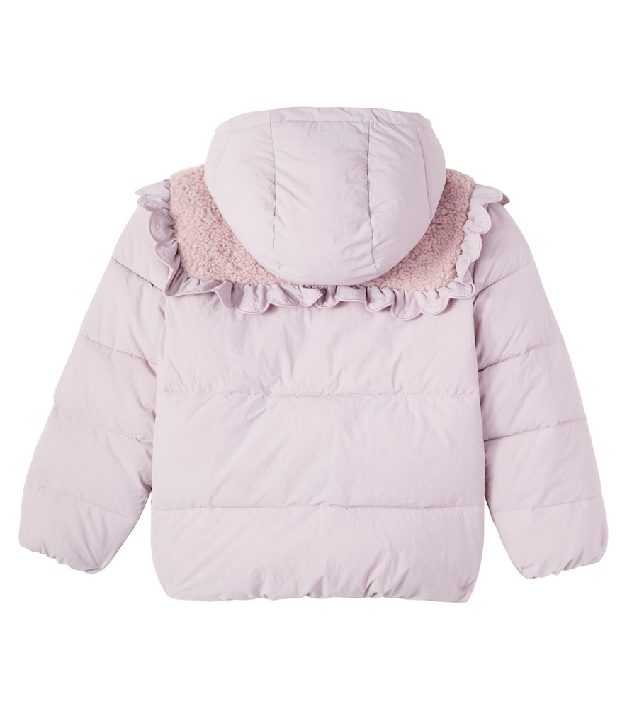  C'era Una Volta C'era Una Volta  Hooded Padded Ruffled Jacket 