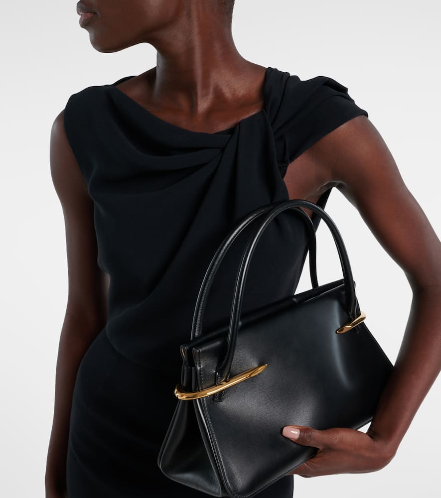 Givenchy Pinch Small Leather Tote Bag In Black