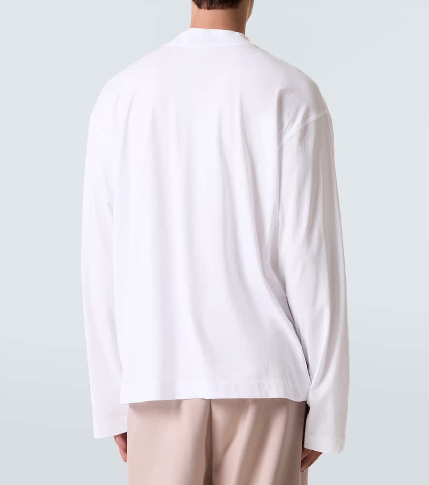 Dries Van Noten Cotton T-shirt In White