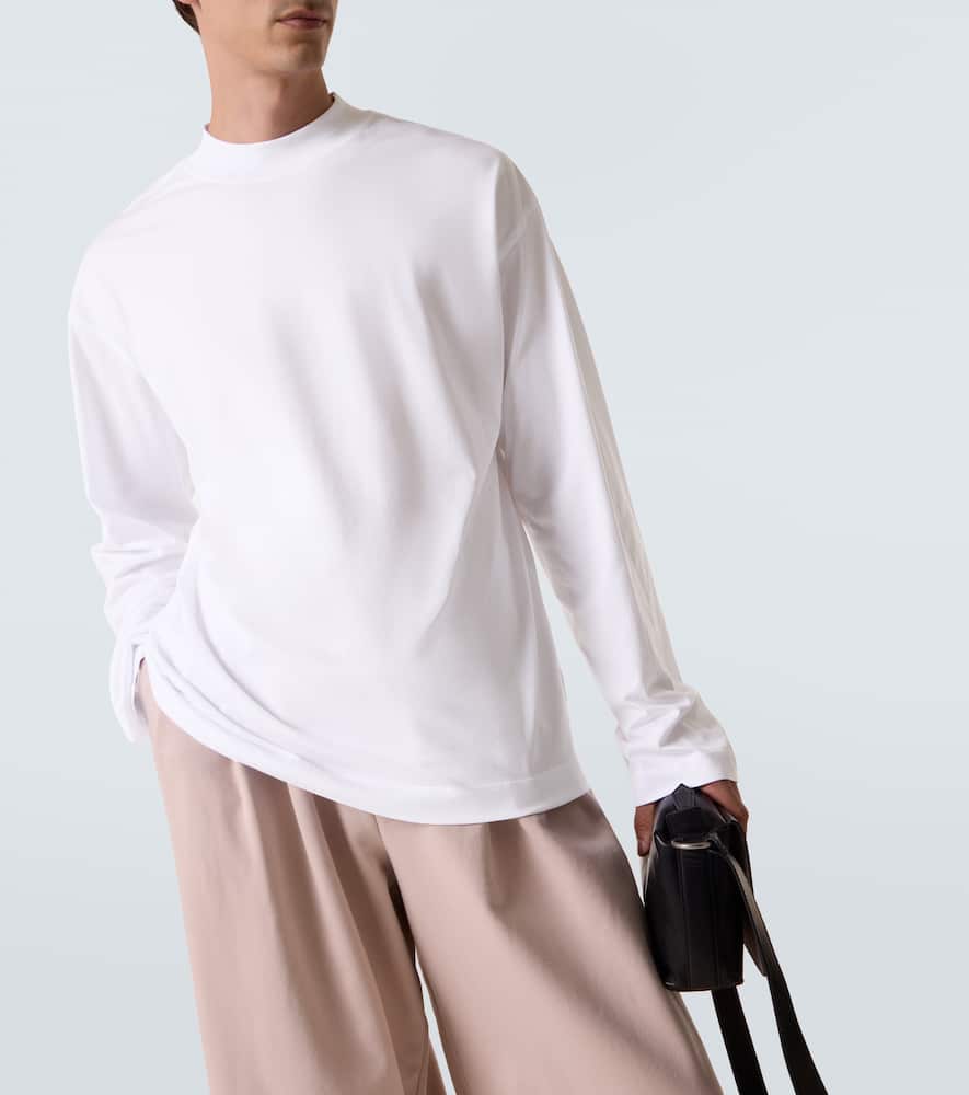 Dries Van Noten Cotton T-shirt In White