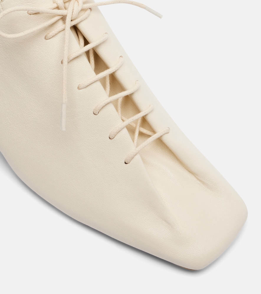  Lemaire Lemaire Souris 55 Leather Derby Pumps 